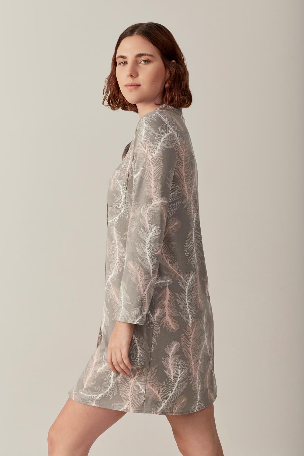 camisón feathers