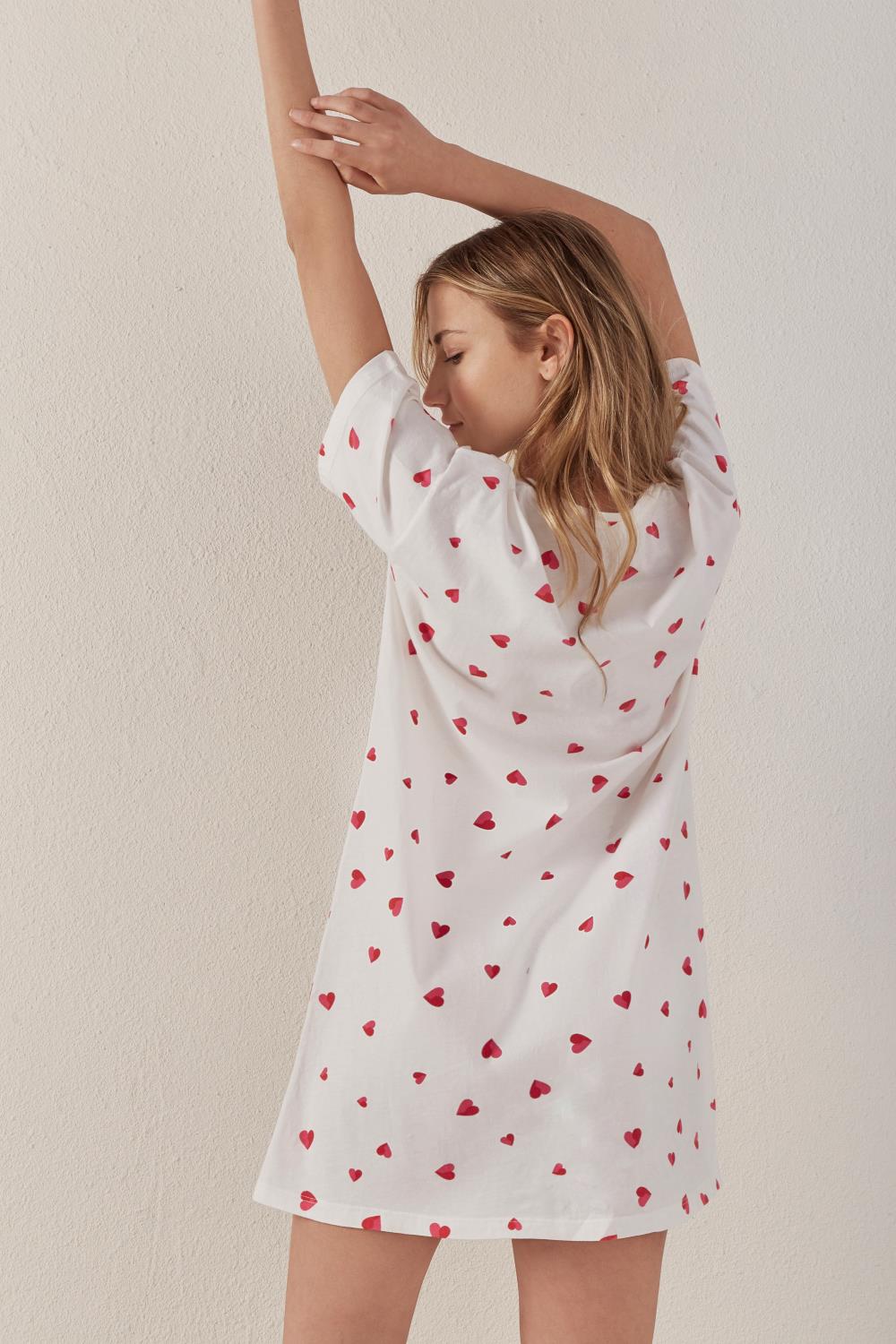 camisón hearts