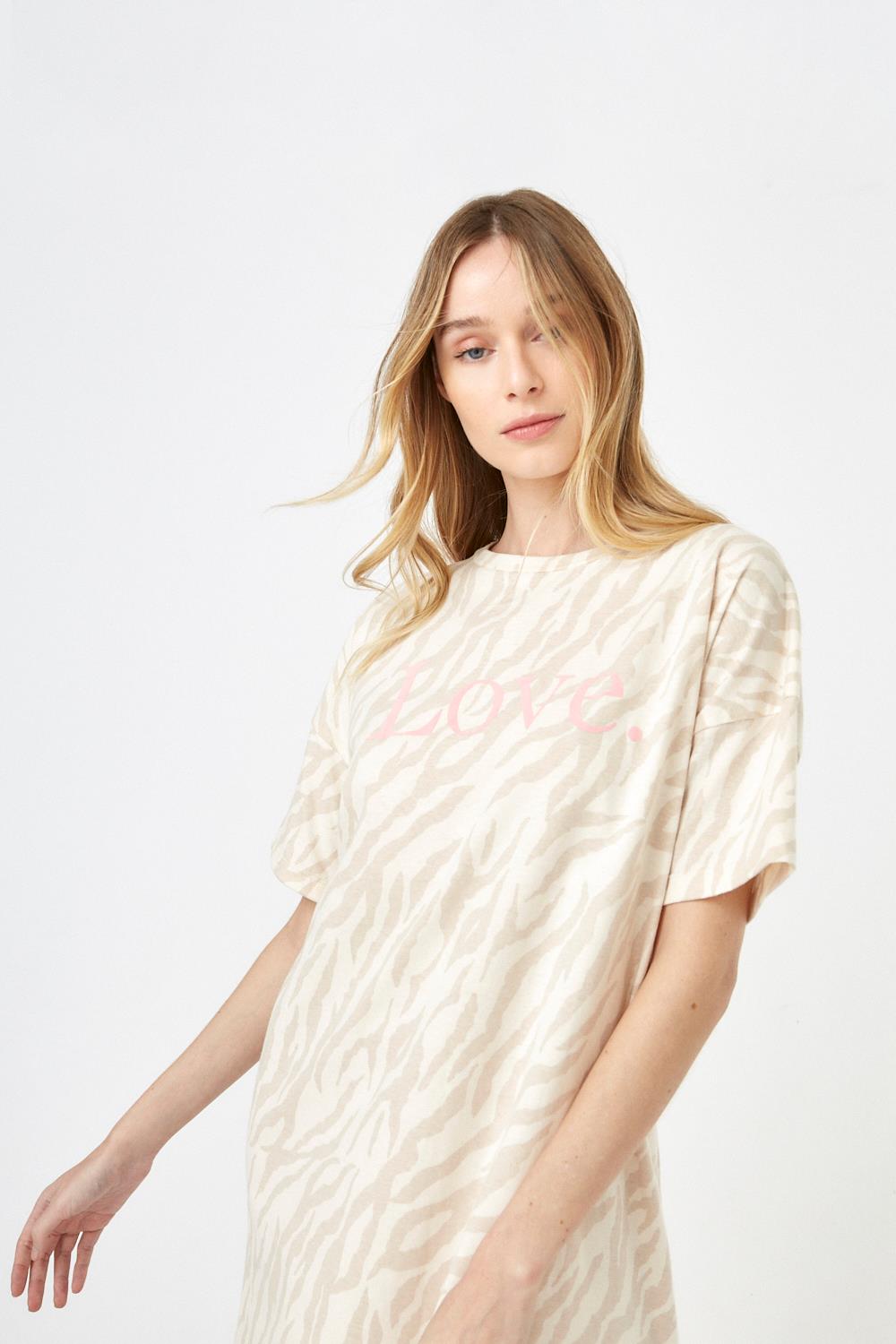 camisón zebra soft
